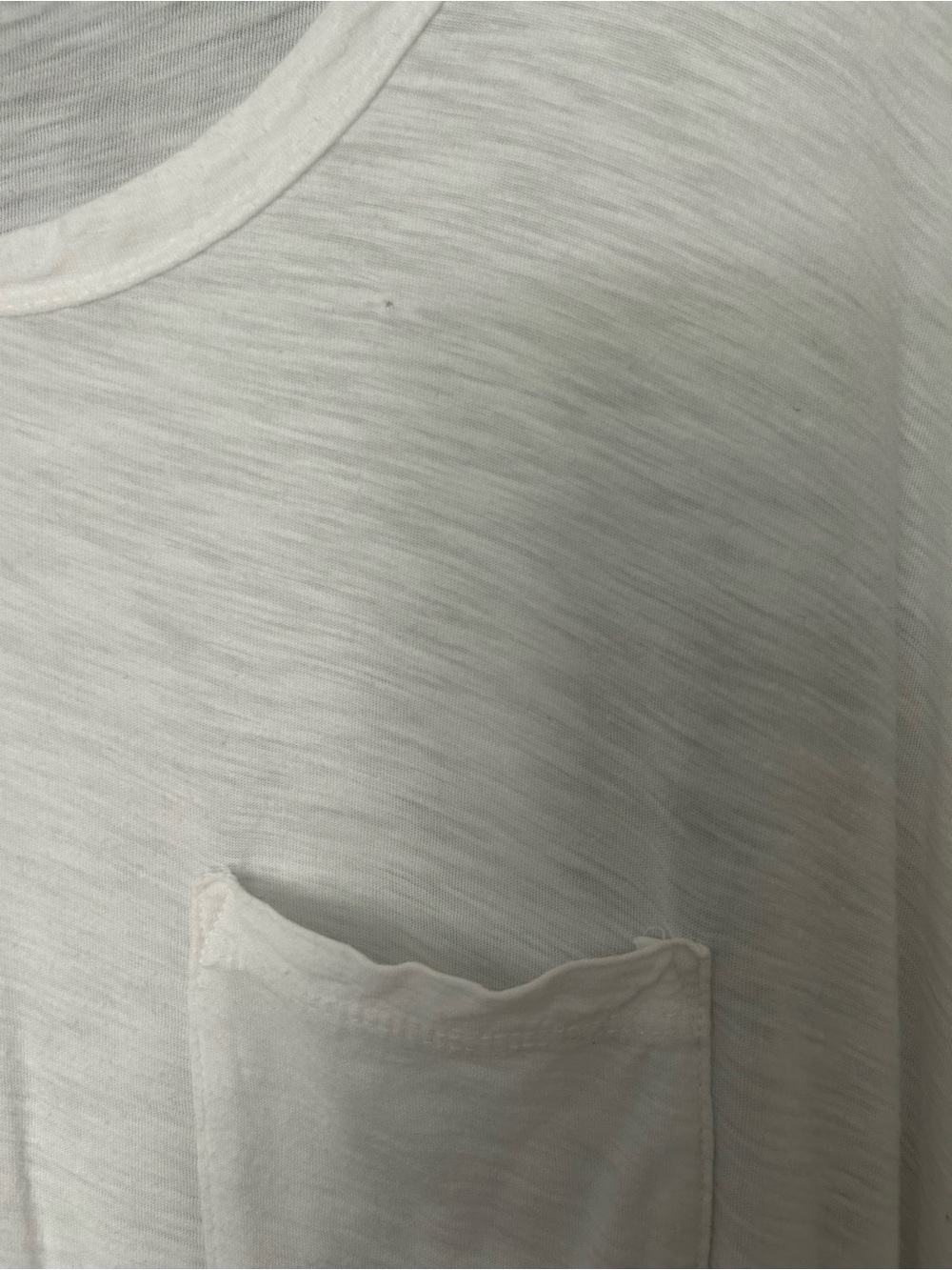 James Perse White Sheer Long-Sleeve Crewneck Tee ๐bundle2 and SAVE 10%๐ - Picture 6 of 6